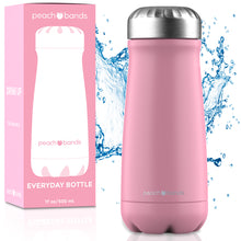 Everyday Bottle Peach Bands Fitness Canada Stainless Steel Water Bottle Pink