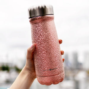 Everyday Bottle Peach Bands Fitness Canada Stainless Steel Water Bottle Glitter